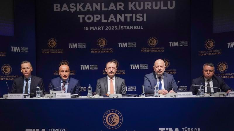 TİM Genişletilmiş Başkanlar Kurulu Toplantısı, Ticaret Bakanı Mehmet Muş'un Katılımıyla Gerçekleşti