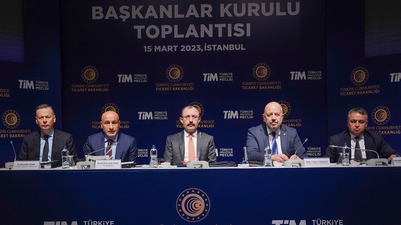 TİM Genişletilmiş Başkanlar Kurulu Toplantısı, Ticaret Bakanı Mehmet Muş'un Katılımıyla Gerçekleşti