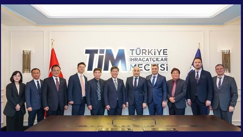 Koreli ve Türk Firma Temsilcileri TİM'de İkili İş Görüşmelerinde Bulundu